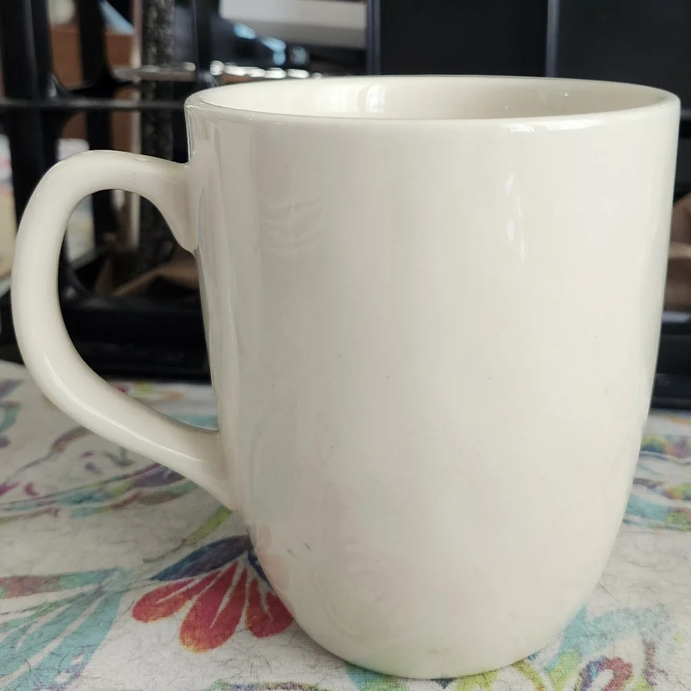 Rae Dunn Festive On Vixen Reindeer Mug - Cream - Picture 6 of 8